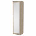 Porte-manteau, avec rangement, avec étagères, avec portes, en chêne, pour l’entrée ou le couloir