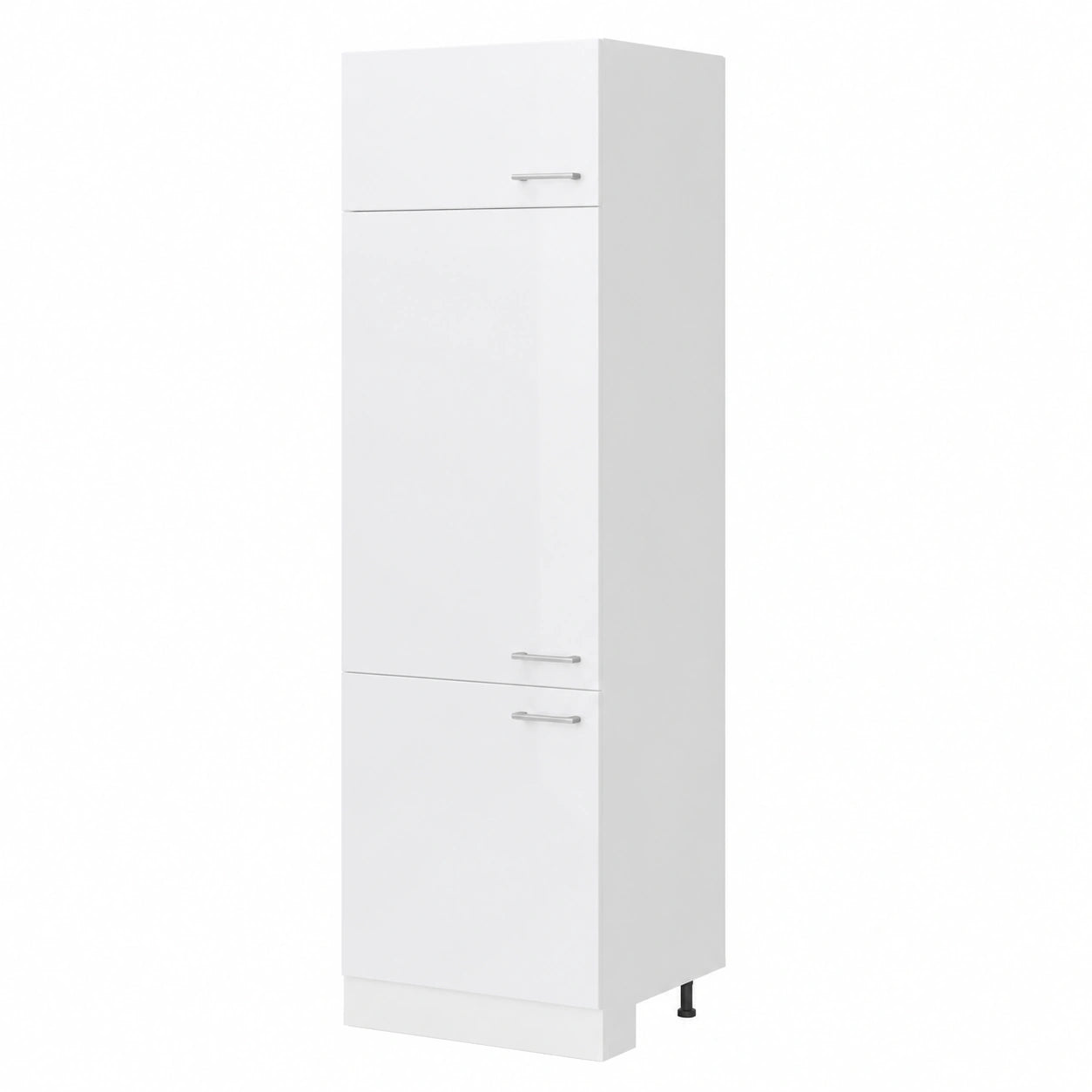 Armoire, avec rangement, avec portes, coloris blanc, pour la chambre