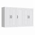 Armoire, avec rangement, coloris blanc, 40 x 31 x 100 cm, pour la chambre