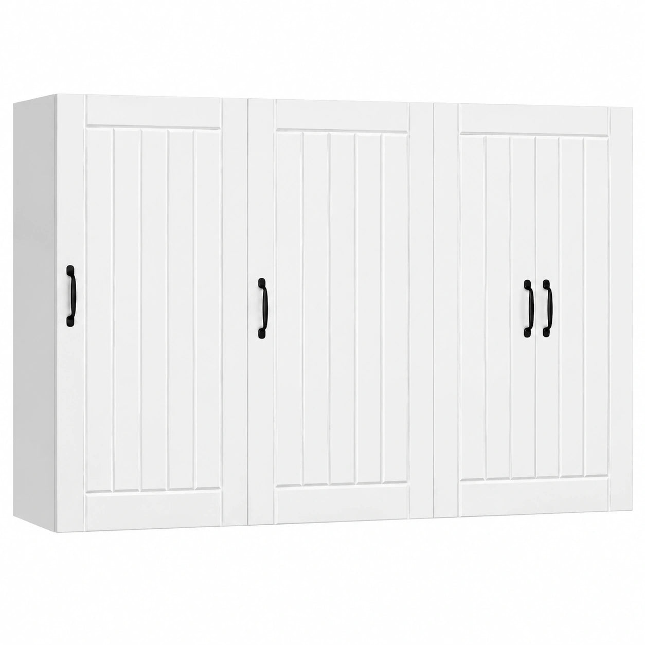 Armoire, avec rangement, avec étagères, avec portes, coloris blanc, 50 x 31 x 100 cm, pour la chambre