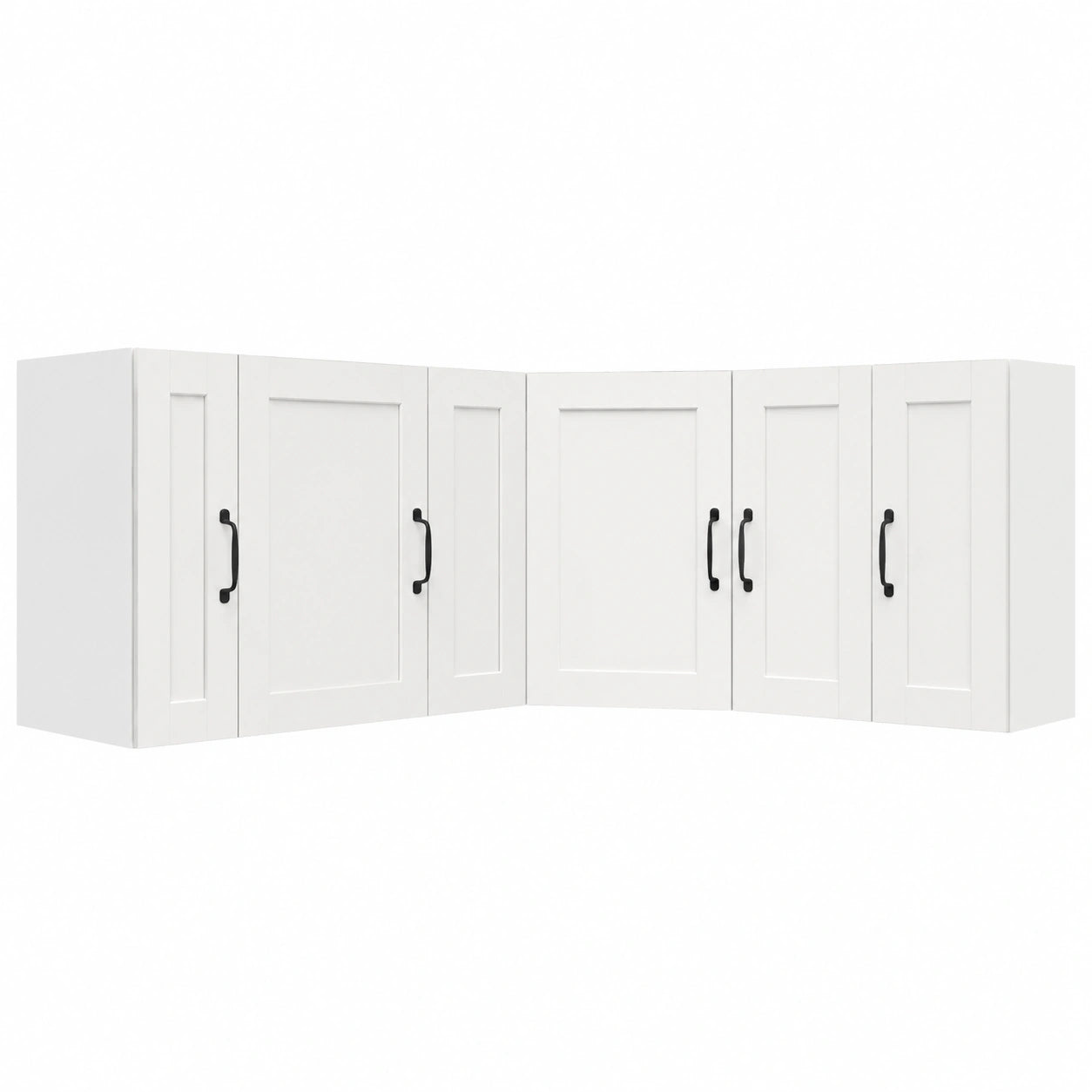 Armoire, avec rangement, avec étagères, avec portes, 57 x 57 x 40 cm, coloris blanc, pour la chambre