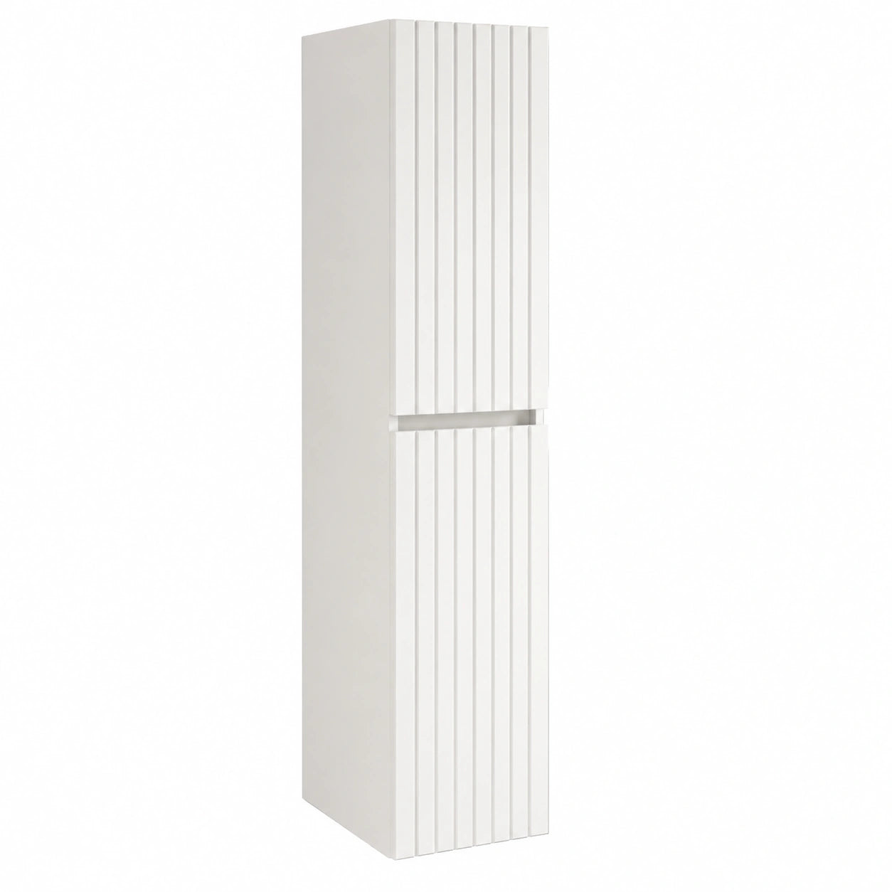 Armoire, avec rangement, avec étagères, coloris blanc, 33 x 34,5 x 160 cm, pour la chambre
