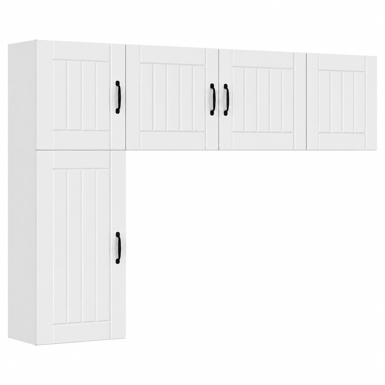 Armoire, avec rangement, avec étagères, avec portes, coloris blanc, 50 x 31 x 40 cm, pour la chambre