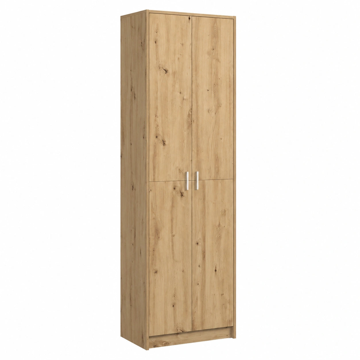 Armoire, en chêne, avec rangement, avec étagères, avec portes, 55 x 25 x 189 cm, pour la chambre