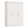 Armoire, avec portes, coloris blanc, pour la chambre