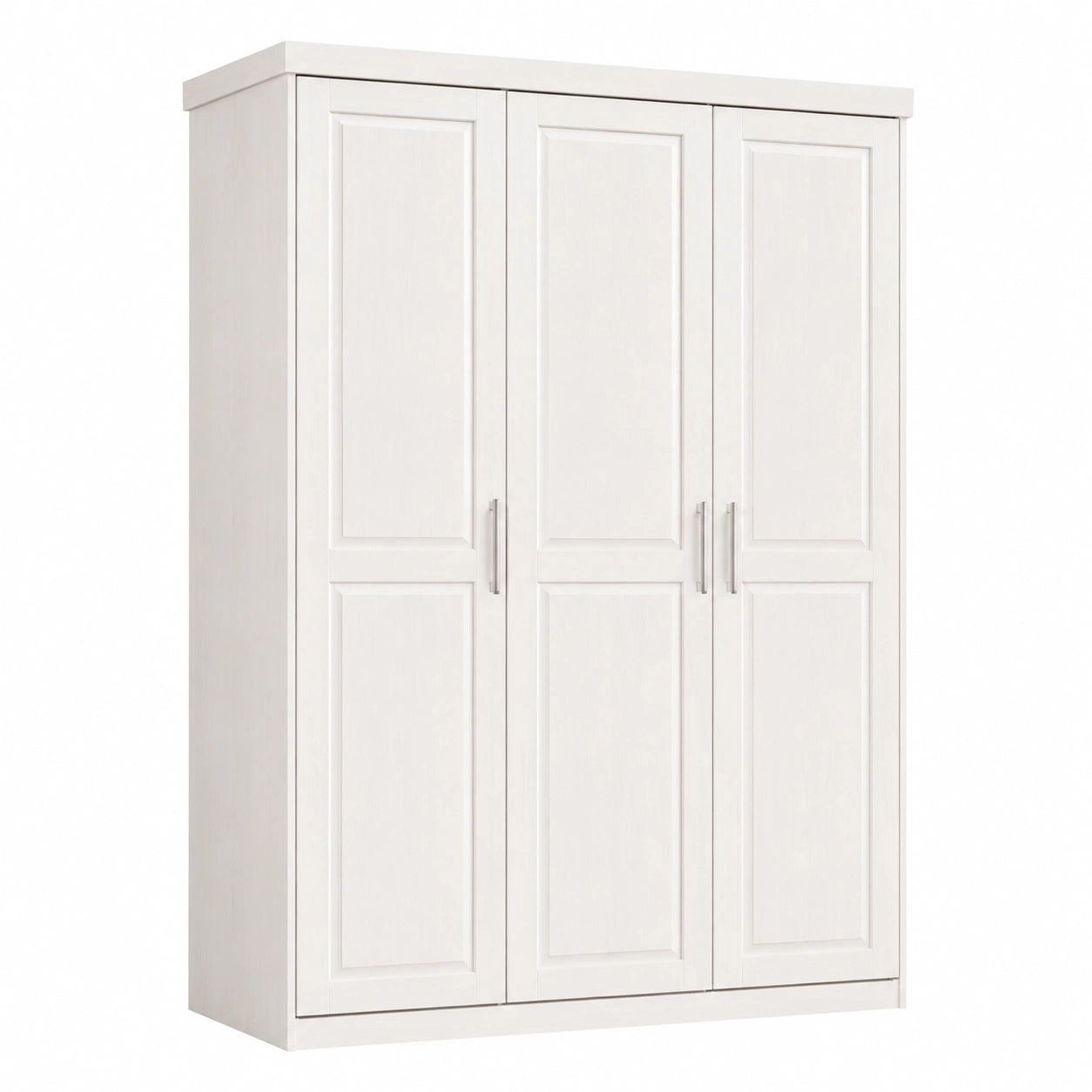 Armoire, avec portes, coloris blanc, pour la chambre