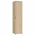 Armoire, avec étagères, avec portes, en chêne, 40 x 35 x 184 cm, pour la chambre