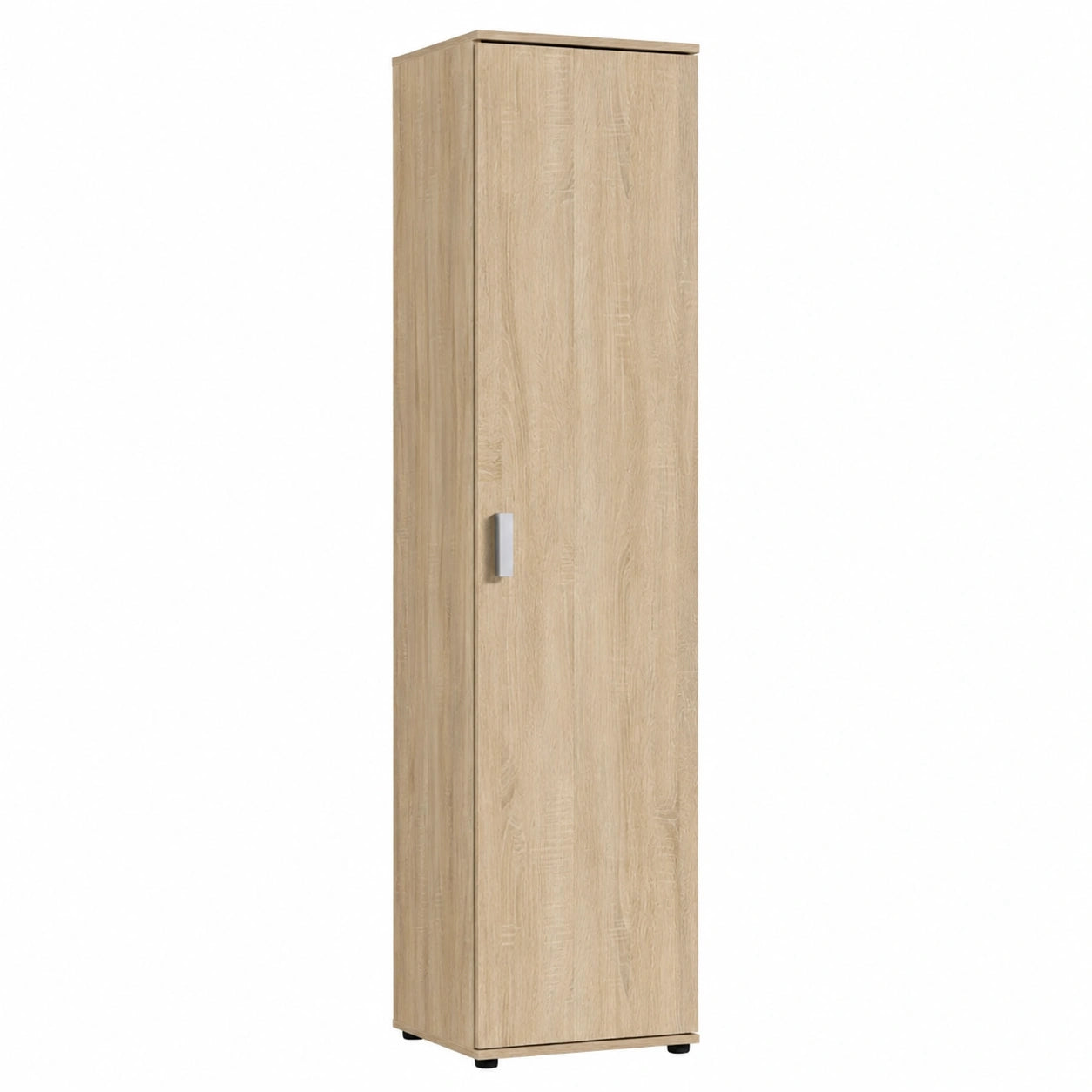 Armoire, avec étagères, avec portes, en chêne, 40 x 35 x 184 cm, pour la chambre
