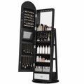 Armoire, avec rangement, coloris noir, pour la chambre